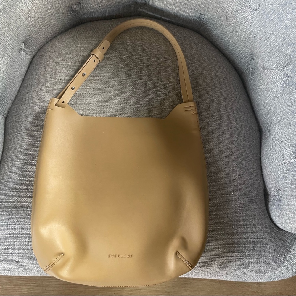 Everlane Cactus Leather Shoulder Bag Tote 🌵 - Picture 2 of 6